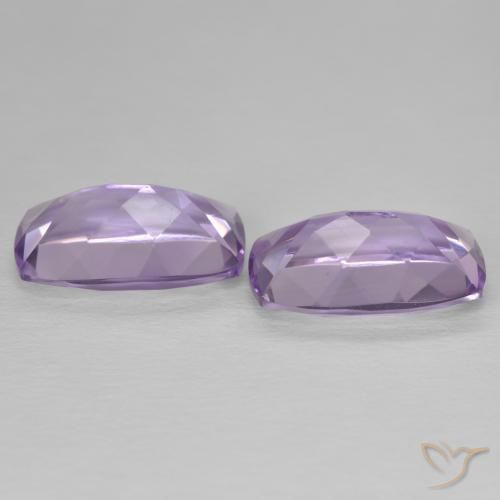 Gemme di Ametista Medium Light Purplish-Violet naturale da 11.28 ct, Cuscino, VVS
