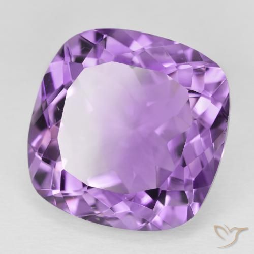 Ametista violaceo naturale da 21.27 ct, Cuscino, VVS-VS