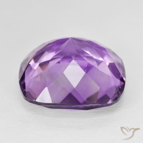 Ametista violaceo naturale da 21.27 ct, Cuscino, VVS-VS