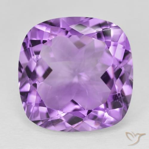 20.80ct Naturale Viola violaceo intenso Ametista, Cuscino, VS