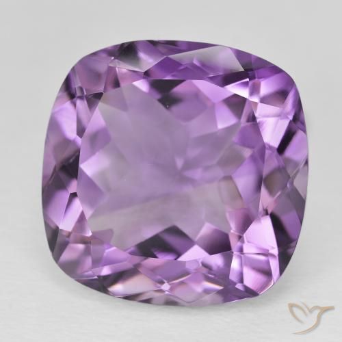 Ametista violaceo naturale da 20.59 ct, Cuscino, VVS