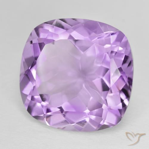 Ametista Viola violaceo medio naturale da 18.76 ct, Cuscino, VVS-VS