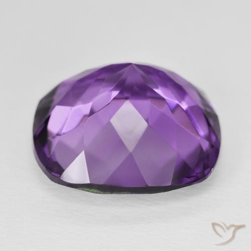 Ametista Viola violaceo medio naturale da 19.52 ct, Cuscino, VS