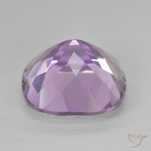 Ametista Melanzane Viola naturale da 12.50 ct, Cuscino, VVS