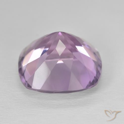 Ametista Viola tendente al rosa naturale da 12.41 ct, Cuscino, VVS