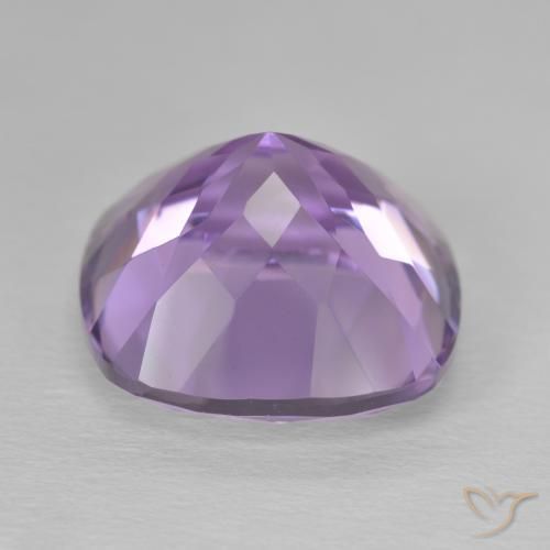 Ametista Viola medio naturale da 13.03 ct, Cuscino, VVS