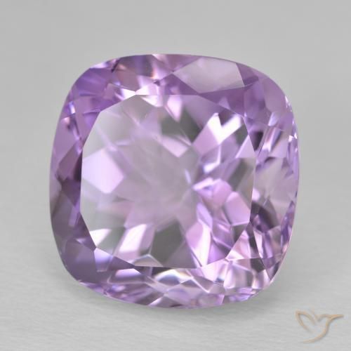 Ametista Viola scuro naturale da 13.91 ct, Cuscino, VVS-VS
