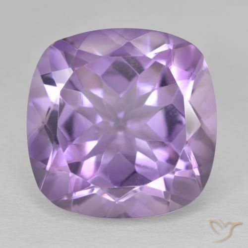 15.12ct Naturale Viola medio Ametista, Cuscino, VVS