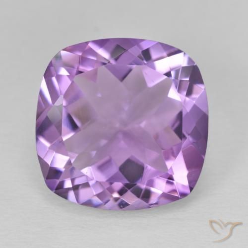 10.30ct Naturale Viola scuro Ametista, Cuscino, VVS