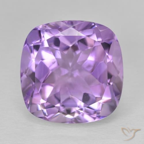 13.53ct Naturale Deep Iris Violetta Ametista, Cuscino, VVS
