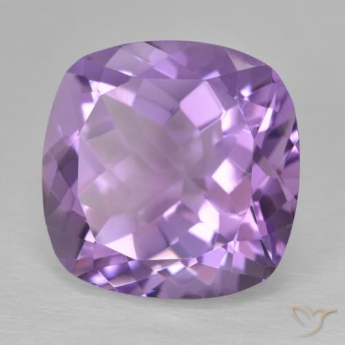 Ametista Iris Violetta naturale da 12.86 ct, Cuscino, VVS-VS