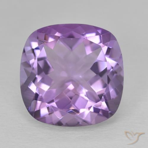 12.31ct Naturale Viola medio Ametista, Cuscino, VVS