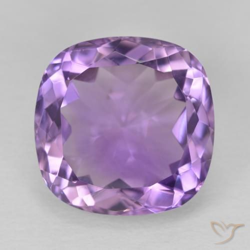 13.19ct Naturale Viola rosa medio Ametista, Cuscino, VVS