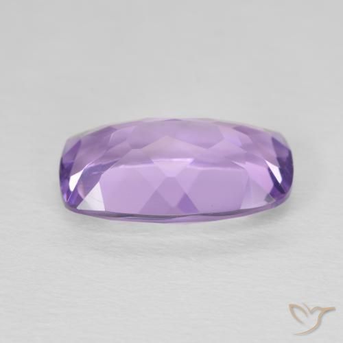 Ametista Viola scuro naturale da 5.56 ct, Cuscino, VVS