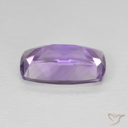 Ametista Viola scuro naturale da 5.80 ct, Cuscino, VVS