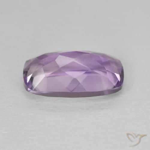 Ametista Deep Iris Violetta naturale da 5.83 ct, Cuscino, VVS