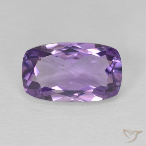 5.86ct Naturale Viola medio Ametista, Cuscino, VVS