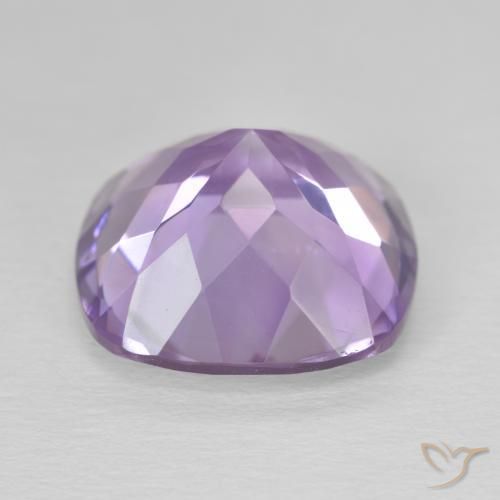 Ametista Viola medio naturale da 11.54 ct, Cuscino, VVS