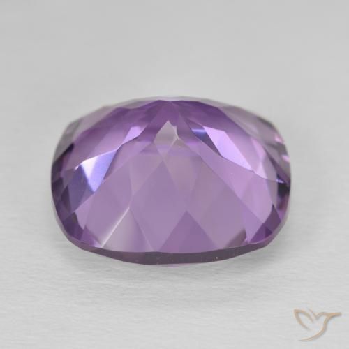 Ametista Viola medio naturale da 11.90 ct, Cuscino, VVS