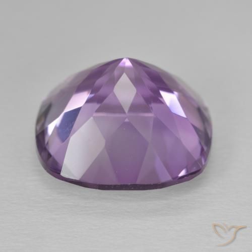 Ametista Viola scuro naturale da 12.55 ct, Cuscino, VVS