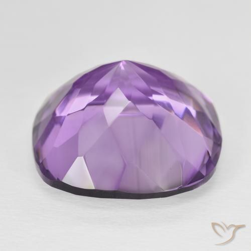 Ametista Viola tendente al rosa naturale da 20.07 ct, Cuscino, VVS