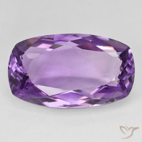 19.68ct Naturale Viola Intenso Ametista, Cuscino, VVS-VS