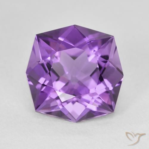 5.38ct Naturale violaceo Ametista, Taglio a fantasia, VVS