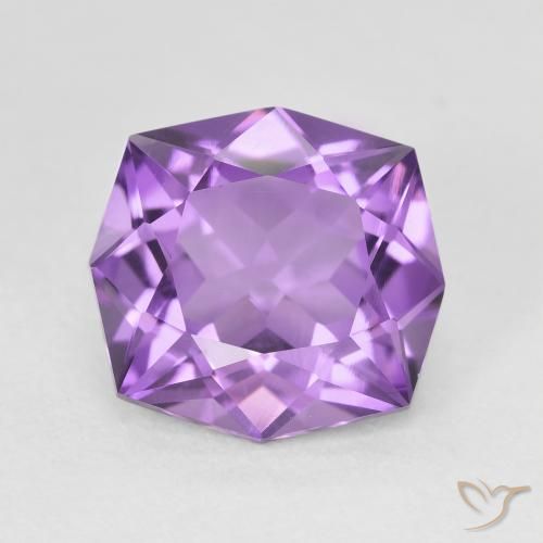4.77ct Naturale Viola medio Ametista, Taglio a fantasia, VVS-VS
