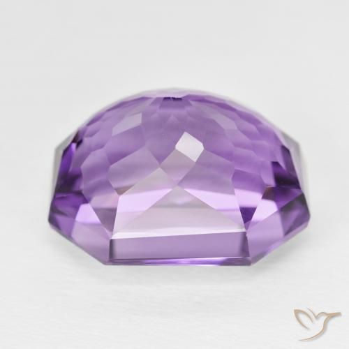 Ametista Viola medio naturale da 17.11 ct, Ottagonale / Taglio smeraldo, VVS