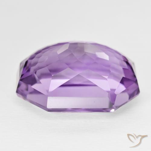 Ametista Viola violaceo intenso naturale da 26.72 ct, Ottagonale / Taglio smeraldo, VVS