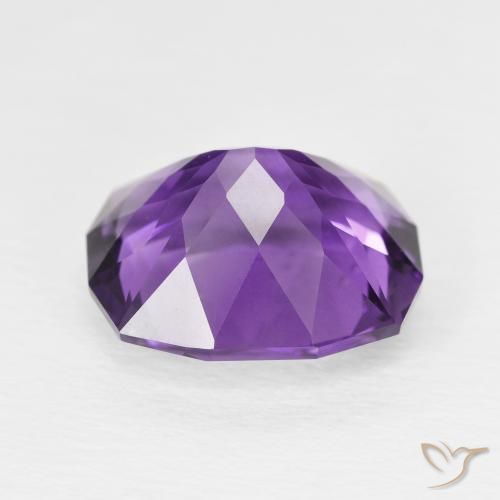 Ametista Viola Intenso naturale da 6.08 ct, Taglio a fantasia, VS