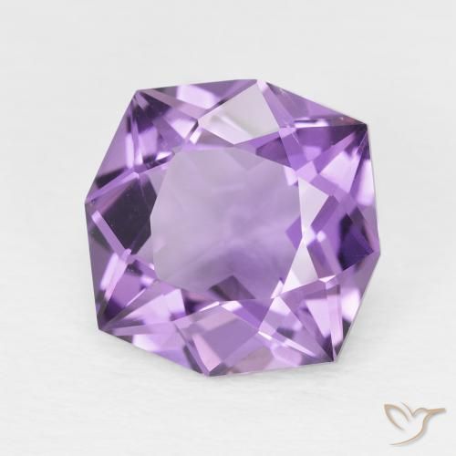 Ametista Viola violaceo medio naturale da 4.75 ct, Taglio a fantasia, VS