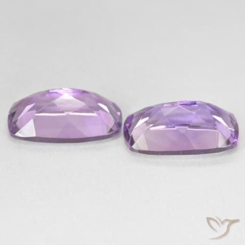 Gemme di Ametista Medium Light Purplish-Violet naturale da 10.83 ct, Cuscino, VS