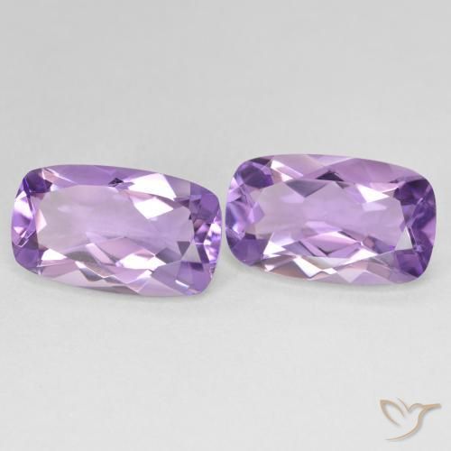 Gemme di Ametista Iris Violetta naturale da 11.22 ct, Cuscino, VS