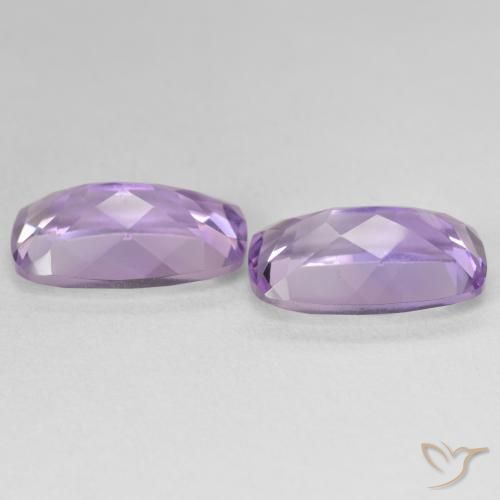 Gemme di Ametista Medium Light Purplish-Violet naturale da 11.50 ct, Cuscino, VS