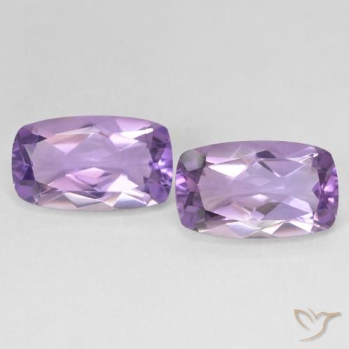 11.24ctw Naturale violaceo Ametista, Cuscino, VVS-VS