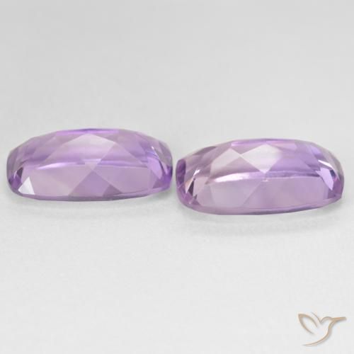 Gemme di Ametista violaceo naturale da 11.24 ct, Cuscino, VVS-VS