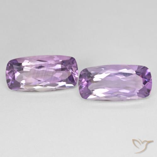 16.09ctw Naturale violaceo Ametista, Cuscino, VVS-VS