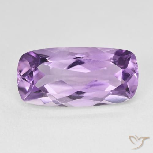 7.55ct Naturale Viola chiaro-medio Ametista, Cuscino, VVS