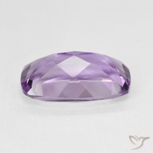 Ametista Viola chiaro-medio naturale da 5.85 ct, Cuscino, VVS