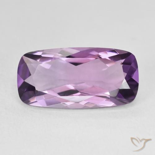 6.91ct Naturale Viola chiaro-medio Ametista, Cuscino, VVS