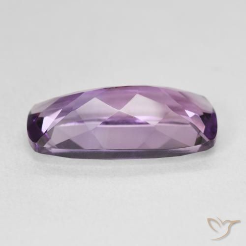 Ametista Viola chiaro-medio naturale da 6.91 ct, Cuscino, VVS