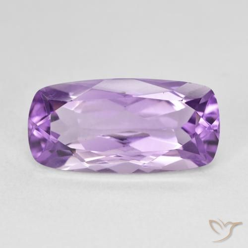 7.95ct Naturale Deep Iris Violetta Ametista, Cuscino, VVS