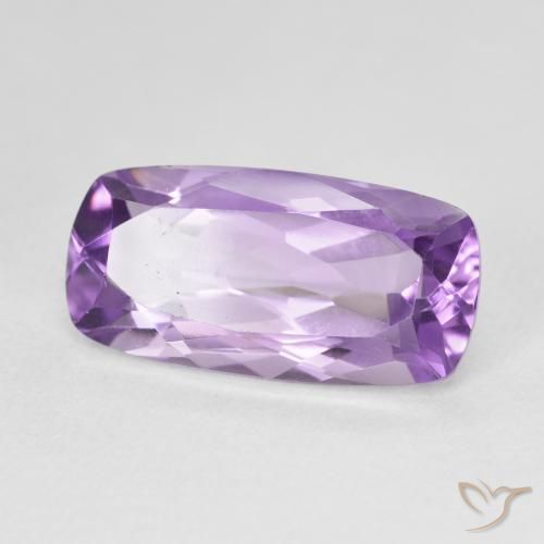 Ametista Deep Iris Violetta naturale da 7.95 ct, Cuscino, VVS