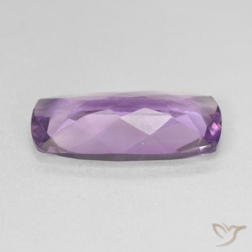 Ametista Medium Light Purplish-Violet naturale da 5.82 ct, Cuscino, VS