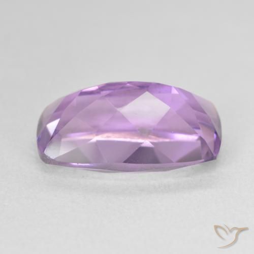 Ametista Viola medio naturale da 6.39 ct, Cuscino, VVS-VS