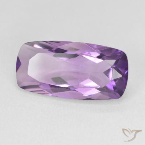 Ametista violaceo naturale da 6.55 ct, Cuscino, VVS-VS