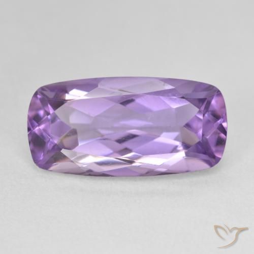 7.87ct Naturale Viola tendente al rosa Ametista, Cuscino, VVS-VS
