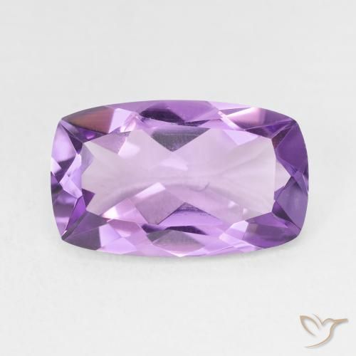 5.30ct Naturale violaceo Ametista, Cuscino, VVS