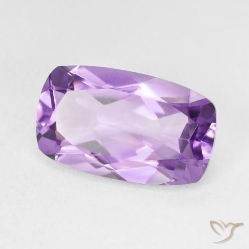 Ametista violaceo naturale da 5.83 ct, Cuscino, VVS